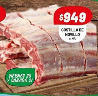 Almacor Costilla De Novillo oferta