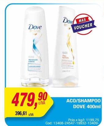 Maxiconsumo Aco/Shampoo Dove 400ml oferta