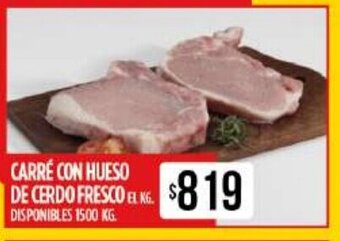 Supermercados Vea Carré Con Hueso De Cerdo Fresco oferta