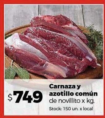 Disco Carnaza y azotillo común de novillito x kg oferta