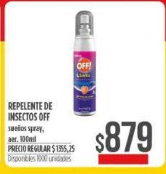 Supermercados Vea Repelente de Insectos Off! oferta