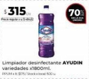 Disco Limpiador Desinfectante Ayudin oferta