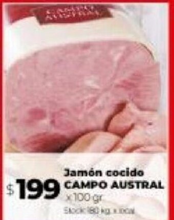 Disco Jamón Cocido Campo Austral oferta