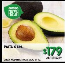 Jumbo Palta x un oferta