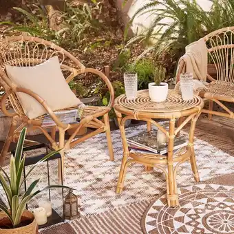 Arredo Set silla y mesa rattan oferta