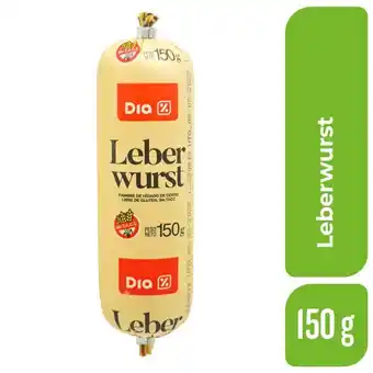 Supermercados DIA Leberwurst dia 150 gr. oferta