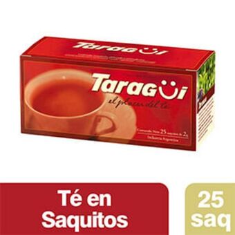 Supermercados Comodin Te taragui filtro esp sin ensob 25 saq oferta