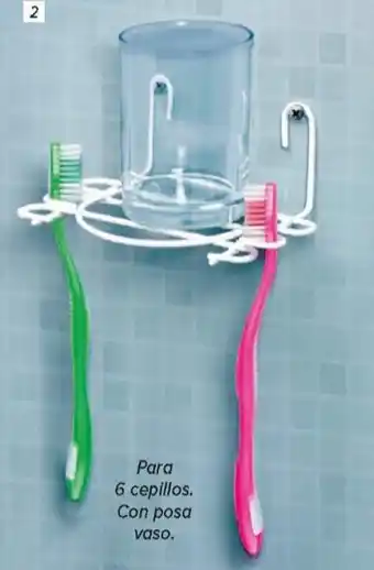 Tsu Cosméticos Porta Cepillos Con Posa Vaso oferta