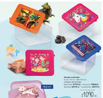 Tsu Cosméticos Vianda Cuadrada oferta