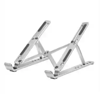 Frávega Soporte para notebook nictom spn01 aluminio ajustable plegable portátil oferta