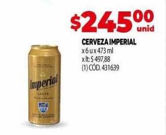 Makro Cerveza imperial oferta