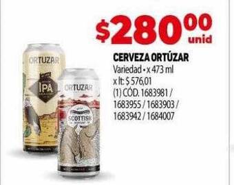 Makro Cerveza ortúzar oferta