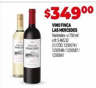 Vino finca las mercedes
