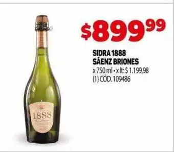 Makro Sidra 1888 sáenz briones oferta