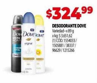 Makro Desodorante dove oferta