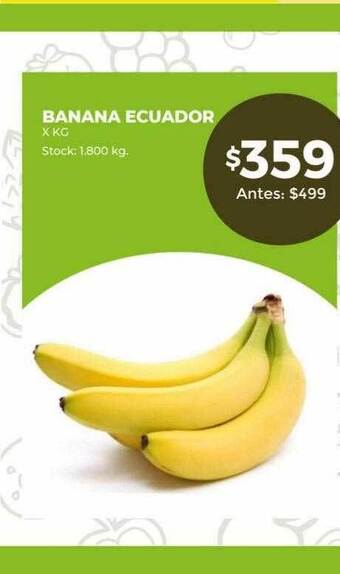 Super MAMI Banana ecuador oferta