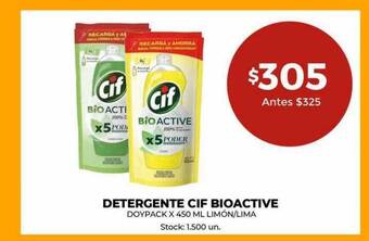 Super MAMI Detergente cif bioactive oferta