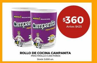 Super MAMI Rollo de cocina campanita oferta