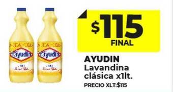 Supermayorista Vital Ayudin lavandina clásica oferta