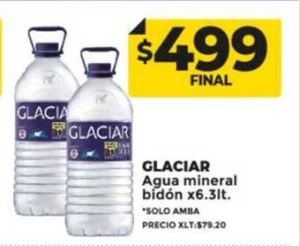 Supermayorista Vital Glaciar agua mineral oferta