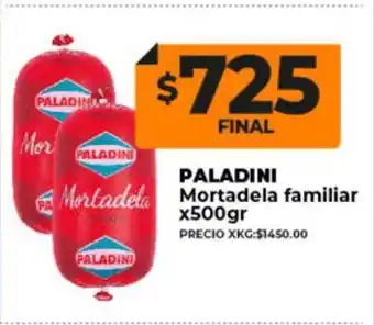 Supermayorista Vital Paladini mortadela familiar oferta