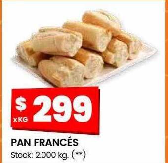 Changomas Pan francés oferta