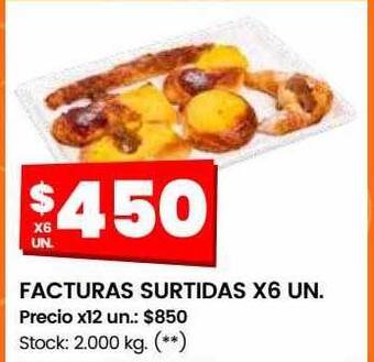 Changomas Facturas surtidas oferta