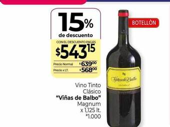 La Anonima Vino tinto clasico oferta