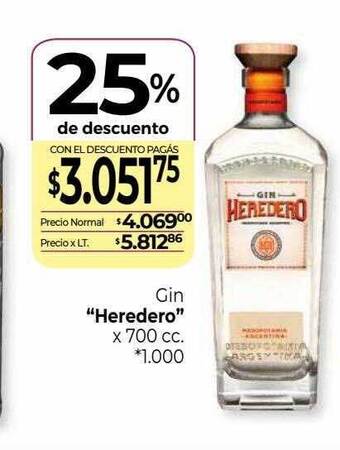 La Anonima Gin oferta