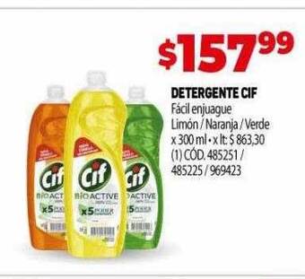 Makro Detergente cif oferta