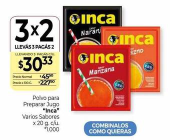 La Anonima Polvo para preparar jugo oferta