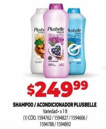 Makro Shampoo acondicionador plusbelle oferta