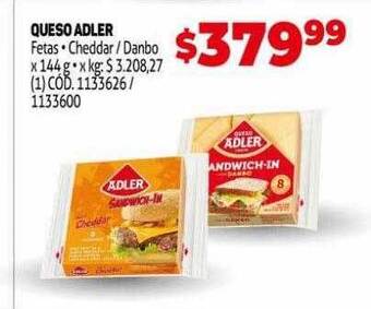 Makro Queso adler oferta