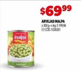 Makro Arvejas inalpa oferta
