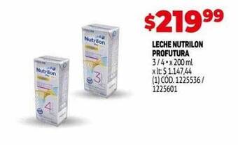 Makro Leche nutrilon profutura oferta