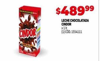 Makro Leche chocolatada cindor oferta