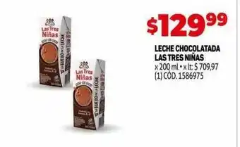 Makro Leche chocolatada las tres niñas oferta