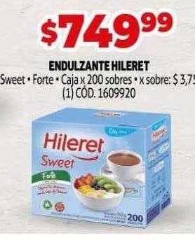 Makro Endulzante hileret oferta