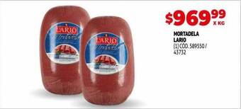 Makro Mortadela lario oferta