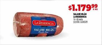 Makro Salame milán la residencia oferta
