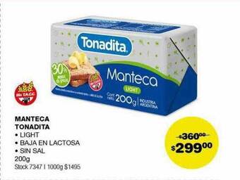 Atomo Conviene Manteca tonadita oferta