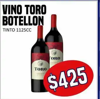 Yaguane Supermercados Vino toro botellon tinto oferta
