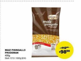 Atomo Conviene Maiz pisingallo prodeman oferta