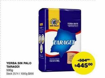 Atomo Conviene Yerba sin palo taragüi oferta