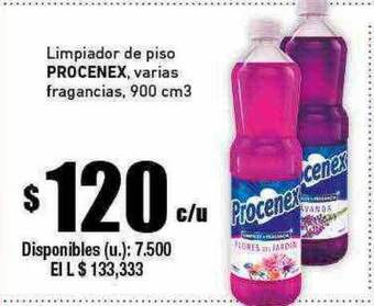 Cooperativa Obrera Limpiador de piso procenex oferta