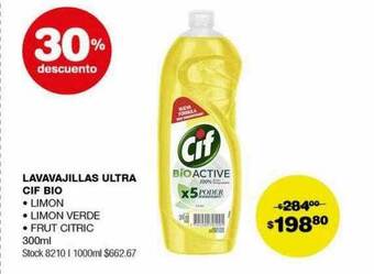 Atomo Conviene Lavavajillas ultra cif bio oferta