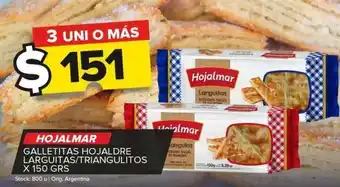Carrefour Maxi Galletas hojaldre hojalmar 150g oferta