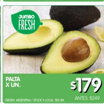 Jumbo Palta x un oferta