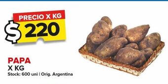 Carrefour Maxi Papa x kg oferta