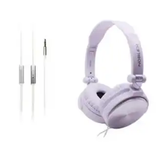 Frávega Auriculares noblex hp107ws blancos oferta